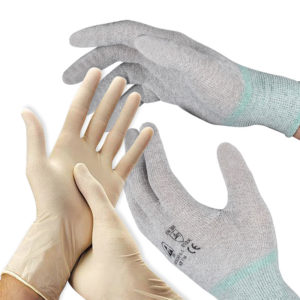 ESD gloves and finger cots