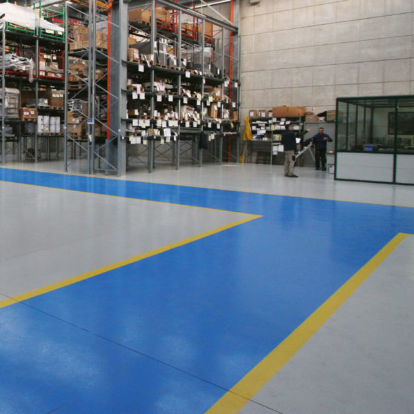 Conductive polyurethane floor paint