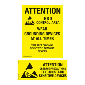 ESD awareness & attention signs