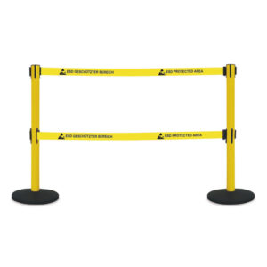 EPA retractable belt barrier