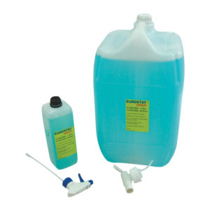 Antistatic surface and mat cleaner