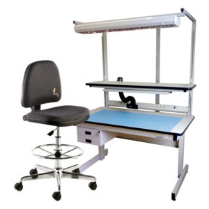 ESD work stations and ESD chairs