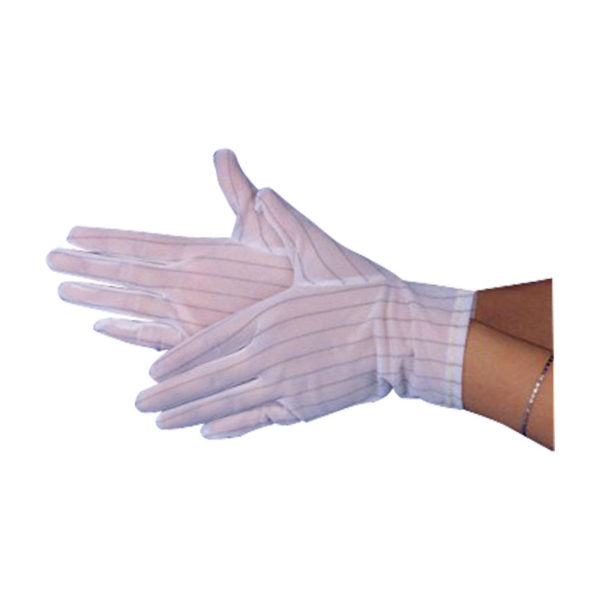 Dissipative Cleanroom polyester gloves