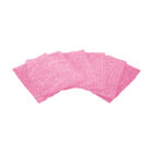 Pink antistatic bubble bags and rolls