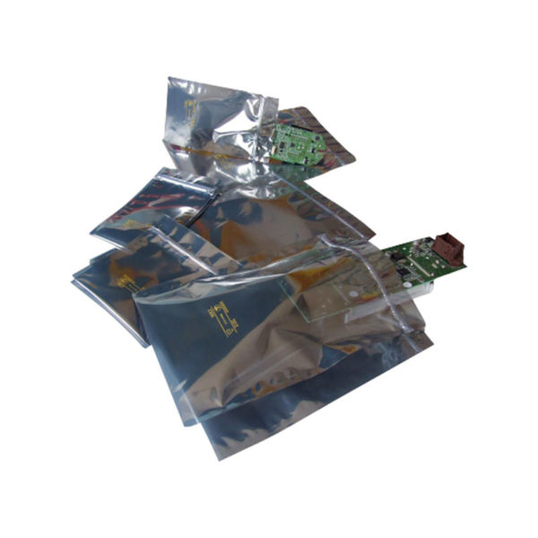 Metal in shielding bags