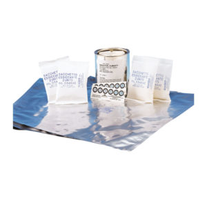 Desiccant bags and humidity indicators