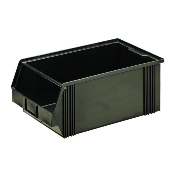 Conductive and dissipative storage bins