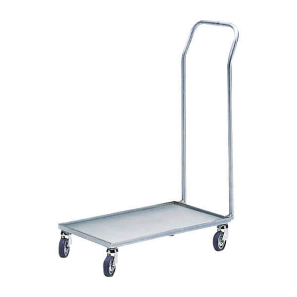 ESD single shelf trolley with handle