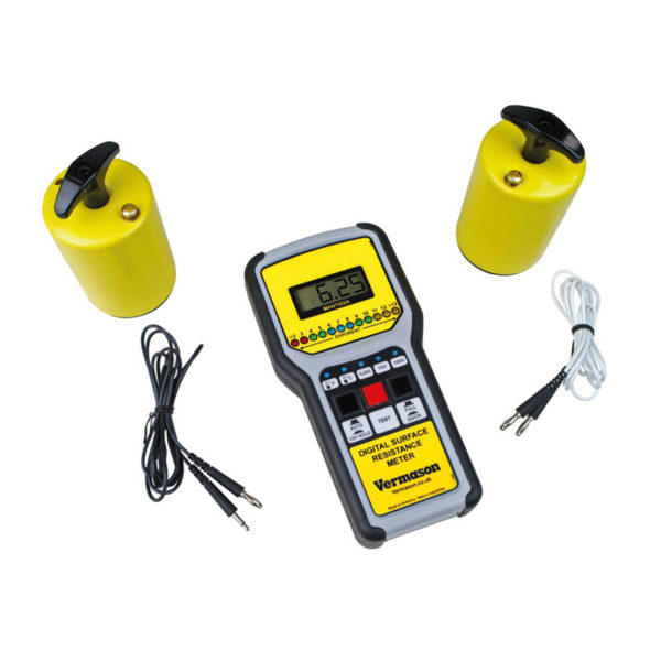 Surface resistance, RH and temperature tester
