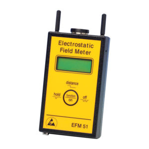 Digital field meter and charge plate monitor